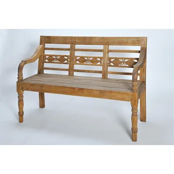 Zahradní lavice Hitra Teaková lavice M -střední, venkovní