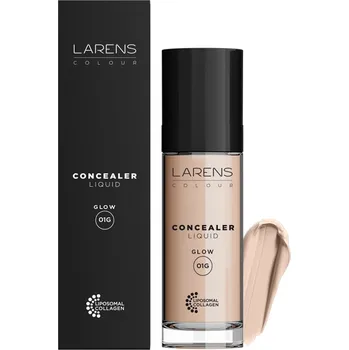 Korektor WellU Group GmbH Larens Colour Liquid Concealer Glow 10 ml - pro zakrytí nedokonalostí pleti Typ: 01 rozjasňuje pleť, zesvětluje pokožku pod očima