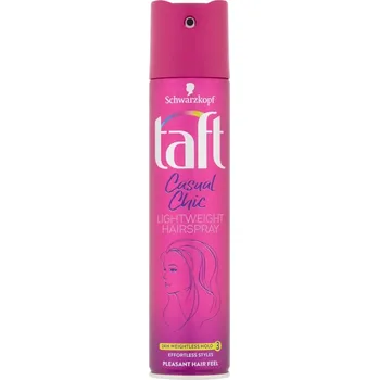 Stylingový přípravek Schwarzkopf Taft Casual Chic lak na vlasy se střední fixací 250 ml
