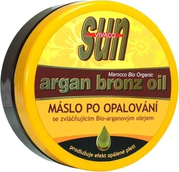 Přípravek po opalování Vivaco Argan Bronz Oil máslo po opalování s arganovým olejem 200 ml