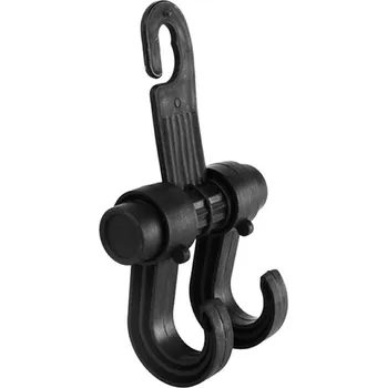 APT Dvojitý věšák do auta černý