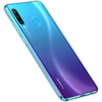 Ultratenký plastový kryt pro Huawei P40 Lite E - průhledný