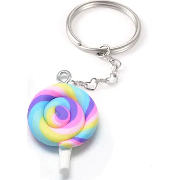 Klíčenka s přívěskem lízátko Lollipop