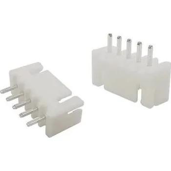 Vývojová deska JST XH 2,54 mm 5-Pin konektor na DPS - Rovný