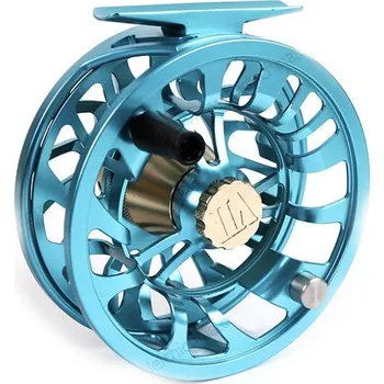 Rybářský naviják Muškařský naviják Leichi Shield Ice Blue & Gold 57