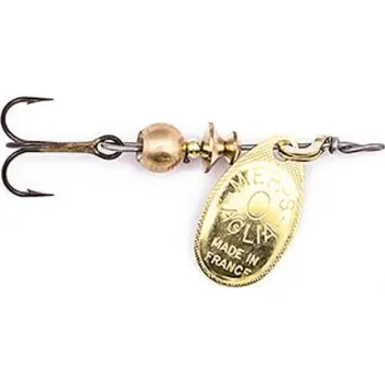 Umělá nástraha Rotační třpytka Mepps Aglia Vel.0 2,5g Zlatá