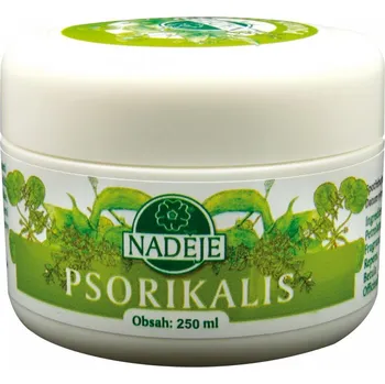 Pleťový krém Naděje Mast Psorikalis 100 ml, 250 ml , minerály z Mrtvého moře a extrakty z pěti léčivých bylin (myrta, řepík, gotu kola, lopuch, kalísie) (M7)