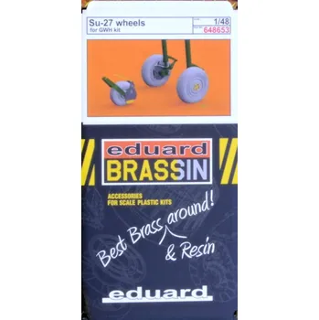 BRASSIN 1/48 Su-27 wheels (G.W.H.)