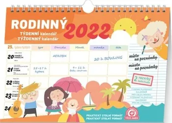 Kalendář Presco Group stolní kalendář Rodinný plánovací 2022