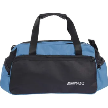 Cestovní taška Černo-světlemodrá sportovní a cestovní taška WIDAN T-29
