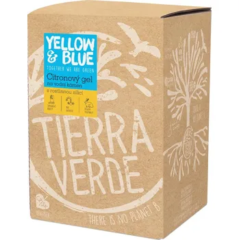 Čisticí prostředek Tierra Verde – Citronový gel na vodní kámen (Yellow & Blue), 5 l
