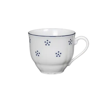 Porcelánový šálek na espresso Verona Valbella modrá - 80 ml