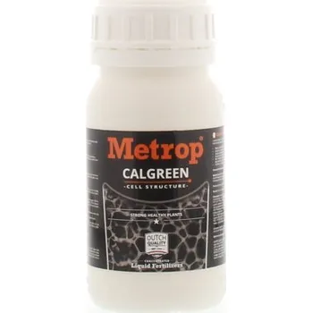 Hnojivo Metrop Calgreen, 250ml (Koncentrované hnojivo Metrop Calgreen s vysokým obsahem dusíku a vápníku podporuje vitální a silný rozvoj rostlin. Objem 250ml.)