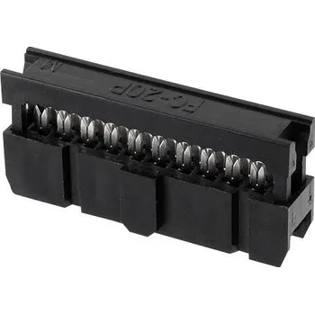 Elektrický konektor econ connect PV26OZ konektor pro ploché kabely Rastr (rozteč): 2.54 mm Počet pólů: 26 Počet řádků: 2 1 ks Tray