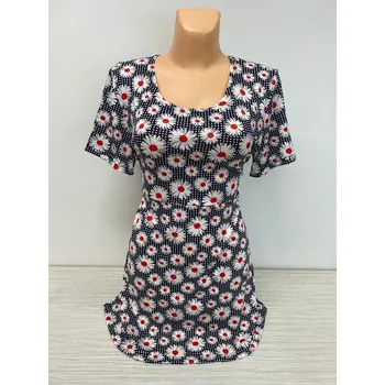 Dámská tunika Halenka BOCRADA, Barva Modrá, Velikost XL46, Materiál 96% Viskoza 4% Lycra