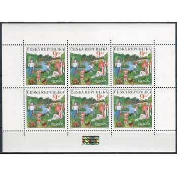 Poštovní známka Česká pošta (2004) PL 396 ** - Česká republika - EUROPA - tiskové desky O - tisková deska