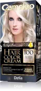 Barva na vlasy Delia Cosmetics Cameleo Hair Color Cream De-coloring 50 ml 100