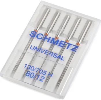 SCHMETZ Jehly strojové 705 H UNIVERSAL 80 (5ks)
