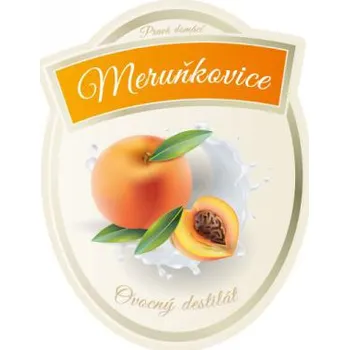 Papír Tisk samolepky meruňkovice - 75x95mm