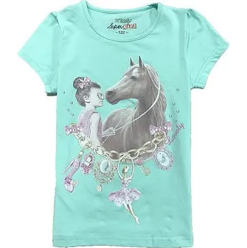 Dětské tričko zelené vel.104