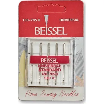 Nástroj na niť a příze BEISSEL Jehly strojové 705 H UNIVERSAL 100 (5ks)