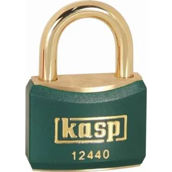 Visací zámek Kasp K12440GREA1 visací zámek 40 mm zámky se stejným klíčem zlatožlutá na klíč