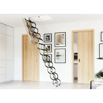 Půdní schody JAP LUSSO Stavební otvor: 60x120 cm