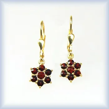 Náušnice bílé zlato