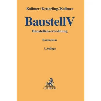Baustellenverordnung (BaustellV) - Kollmer, Norbert