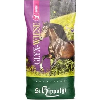 Krmivo pro koně ST HIPPOLYT - Glyx-Wiese Müsli - Bezobilné Müsli 15 kg