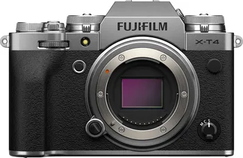 Kompakt s výměnným objektivem FujiFilm X-T4 Body Silver