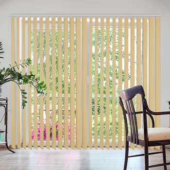 Žaluzie FOA Vertikální žaluzie, BASIC, Světle žlutá, VP 636 , 100 x 120 cm