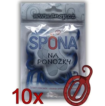 SPONA ponožkovač na ponožky ANOP červená