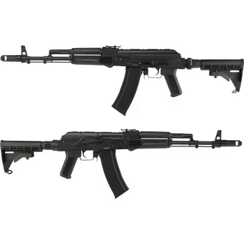 Airsoftová zbraň CYMA Airsoftová zbraň AK74 s pažbou M4, (CM.040M)