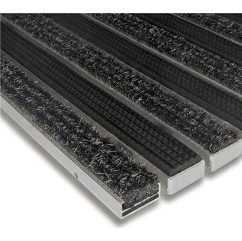 Rohožka Hliníková textilní gumová čistící vnitřní rohož Alu Standard - 60x90x1,7cm 80001240