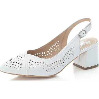 Dámské lodičky Rieker 49175-80 bílé