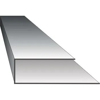 Obklad Počáteční a ukončovací profil ASA barva antracit Počáteční a ukončovací profil ASA barva antracit