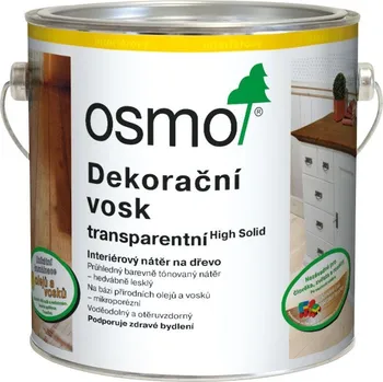 Lak na dřevo OSMO Color Dekorační vosk transparentní 0,75 l