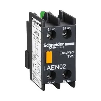 Stykač LAEN02 Blok pomocných kontaktů TeSys, 2 V, šroubové svorky, Schneider Electric