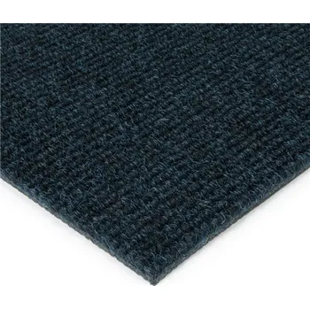 Rohožka Modrá kobercová čistící zóna FLOMA Catrine - D 100cm, Š 100cm a V 1,35cm 83332056