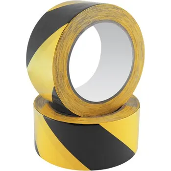 Bezpečnostní páska Safety Tape 48 mm x 20 m, černo / žlutá