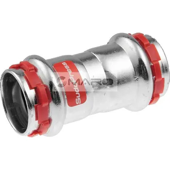 rozdělovač topení KAN-therm Steel Nátrubek z uhlíkové oceli lisovací, pro topení, profil "V" 15 mm, 1562245001