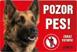 JUKO petfood Pozor pes! Zákaz vstupu!