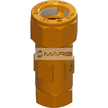 Instalatérský materiál Greiner Spojka svěrná mosazná s vnitřním závitem na ocelové trubky 5/4", 3443.00.00.125