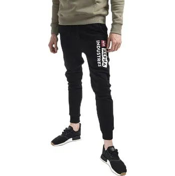 Pánské kalhoty Alpha Block-Logo Jogger (black) tepláky XXL