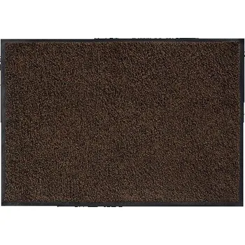 Rohožka Hnědá vnitřní čistící pratelná rohož FLOMA Magic - D 115cm a Š 180cm 81715713