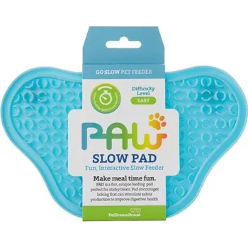 PetDreamHouse Paw Lick Pad 23 x 14 cm, modrá