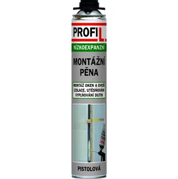Montážní pěna SOUDAL Pěna pistolová nízkoexpanzní PROFIL 750ml /6010180/