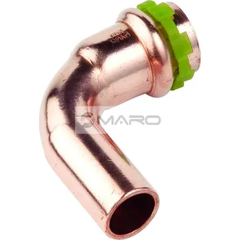 rozdělovač topení KAN-therm Copper V Koleno Cu lisovací 90° SP5001V pro vodu/topení I/A 15 mm, 2261326001