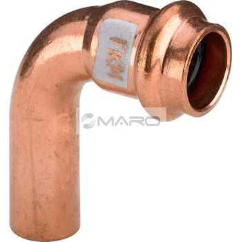 rozdělovač topení Viega Profipress S Koleno Cu lisovací 90° 4516.1 pro solar I/A 18 mm, 628246